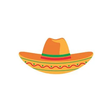 Sombrero hat icon Stock Illustration