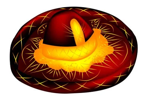 Sombrero Stock Illustration