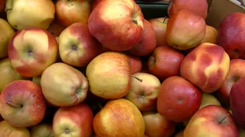 Some amount of beautiful apples Stock Footage 62552501