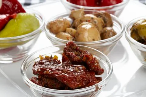 Some antipasti Stock Photos