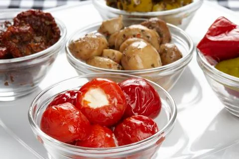Some antipasti Foto stock