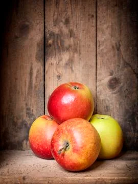 Some apples Stock Photos