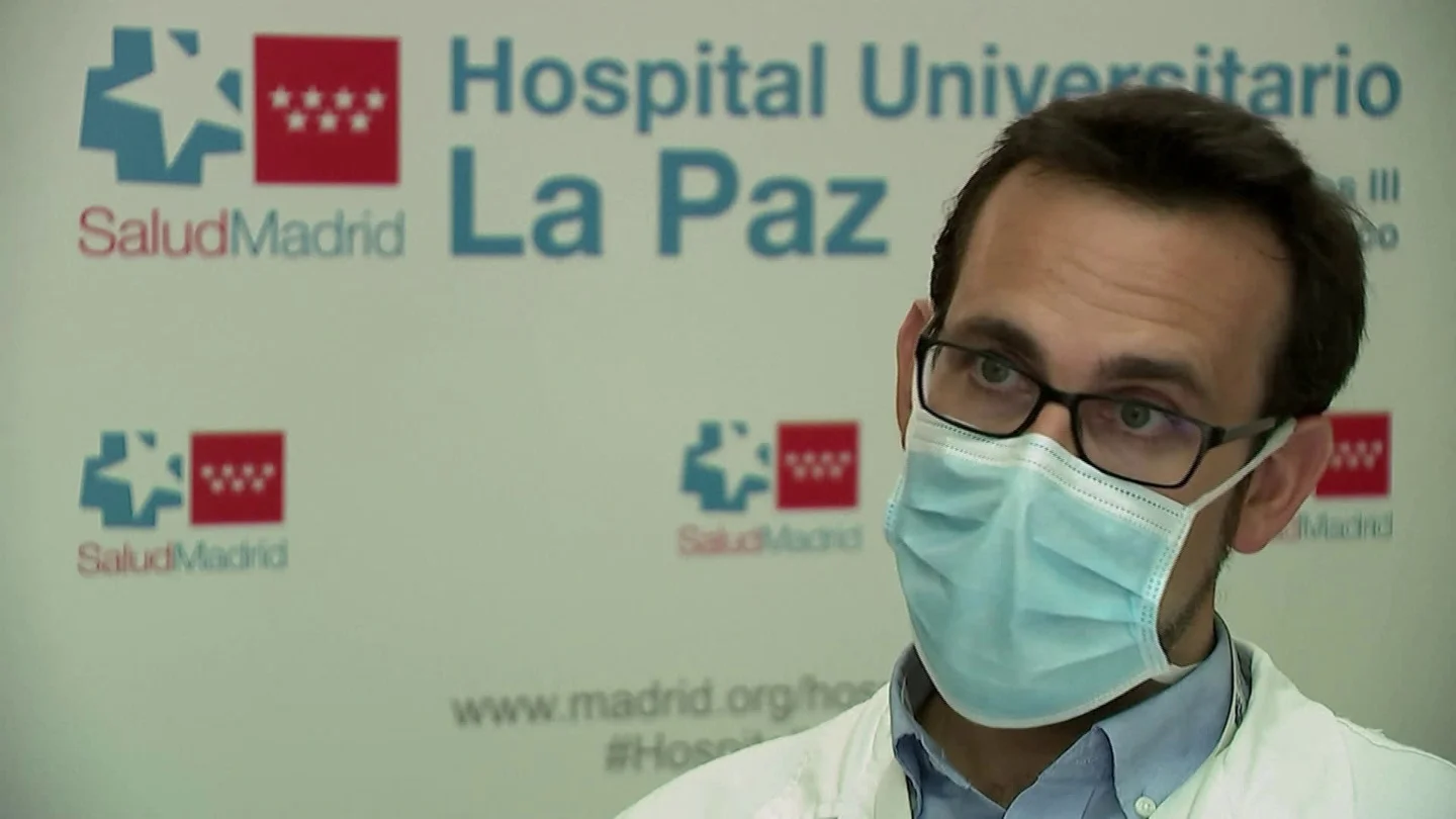 Some Back Out Of J&Amp;J Covid-19 Vaccine Trial In Spain After Astrazeneca Sca... Stock Footage