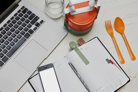 Some brunch break Foto stock