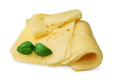 Some cheese slices Stock Photos