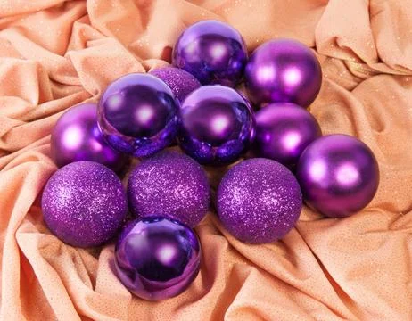 Some christmas balls Stock Photos