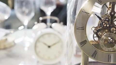 Some clocks in the watchshop Stock Footage 162652865