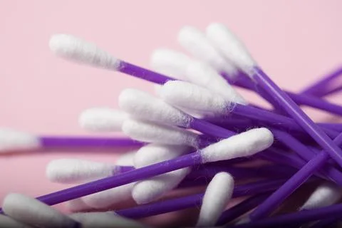 Some cotton buds Foto stock