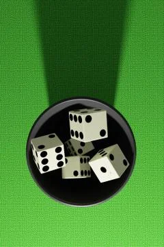 Some dices Stock Illustration