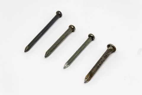 Some different sized needles Stock Photos