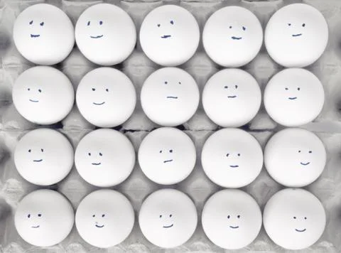 Some eggs Stock Photos