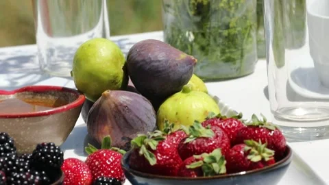 Some fresh berry 1 Stock Footage 312955239
