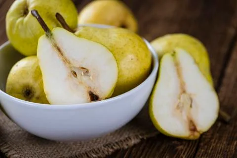 Some fresh Pears Stock Photos