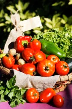 Some fresh vegetables Foto stock