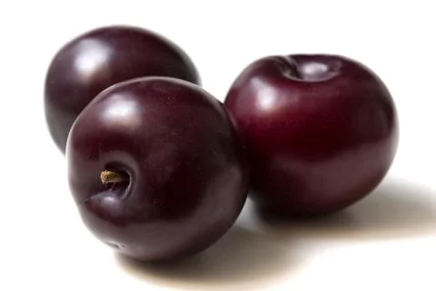 Some fruit of plum Stock Photos