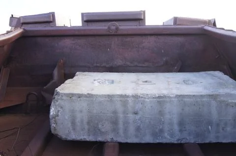 Some garbage in Antarctic Stock Photos