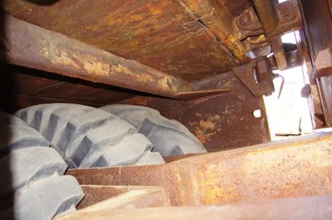 Some garbage in Antarctic Stock Photos