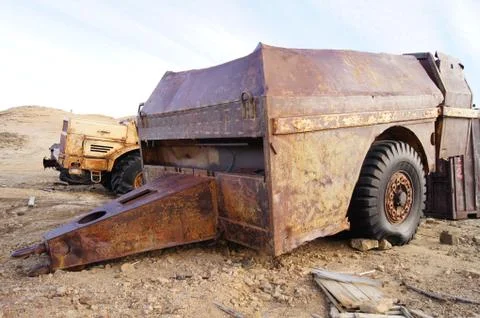 Some garbage in Antarctic Stock Photos