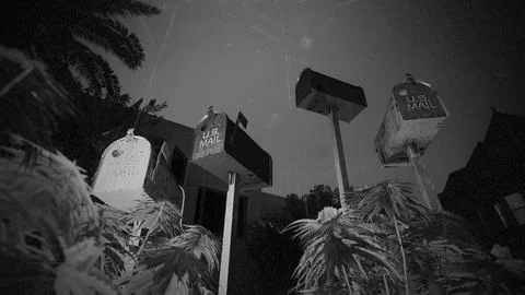 Some Mailboxes Foto stock