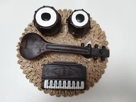 Some musical instruments Stock Photos