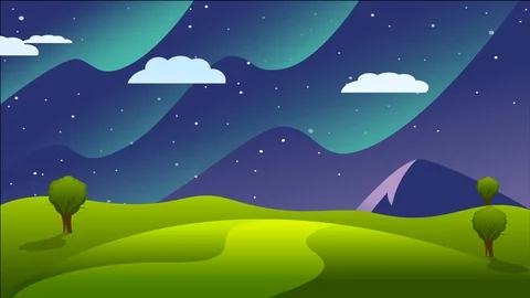 Some objects are fallen from universe to ground Stock Footage 127787522