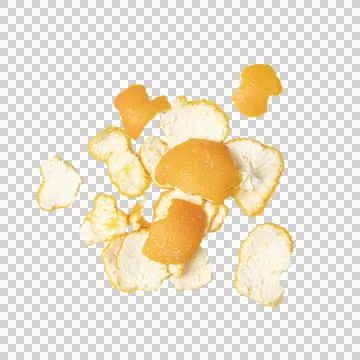 Some orange peels Foto stock