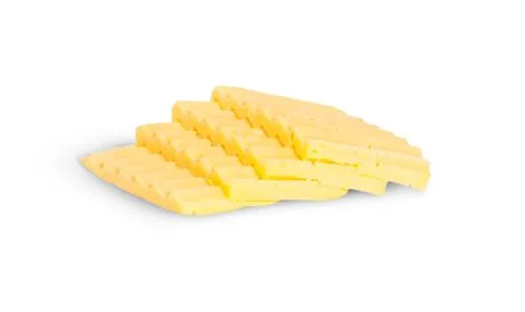 Some pieces of cheese Stock Photos