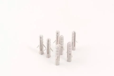   some plastic plugs Stock Photos