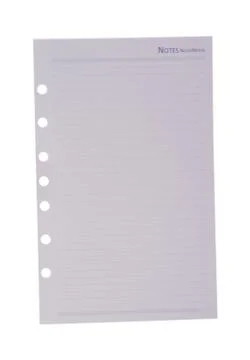 Some sheets from notebook  Stock Photos