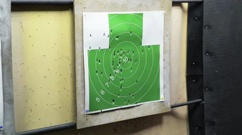 Some shooting targets 库存影片 62447376