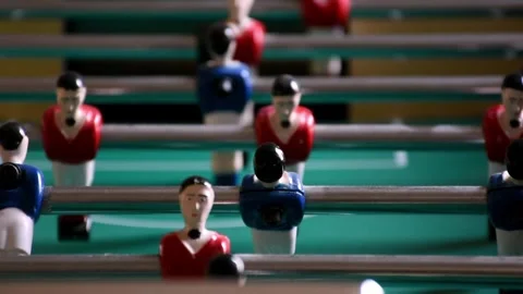 Some shots of billiards while playing and scoring. Full HD 50fps. Biliardino. Video stock 248657051