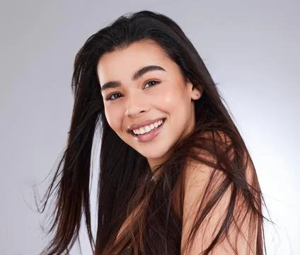 Some things are basic, but your hair shouldnt be. Studio portrait of an Stock Photos