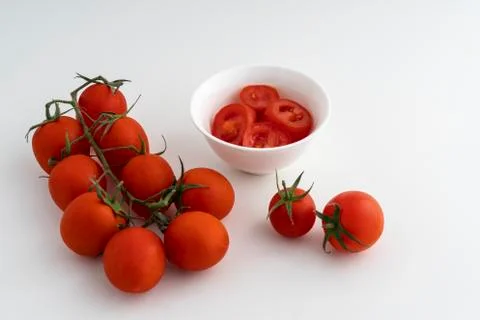 Some tomatoes Stock Photos