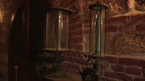 Some tools to distill the alcohol Stock Footage 59678886