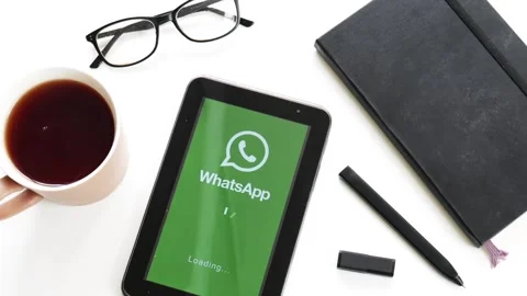 Some trouble with WhatsApp app Stock Footage 106719213