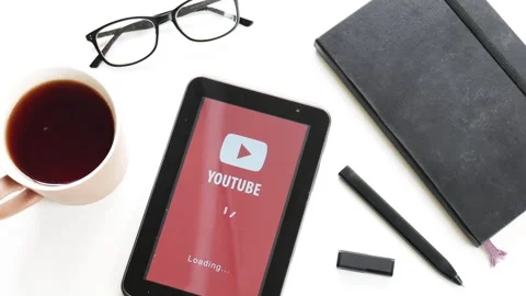 Some trouble with Youtube app Stock Footage 106719399