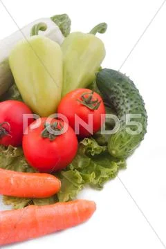 Some vegetables Stock Photos