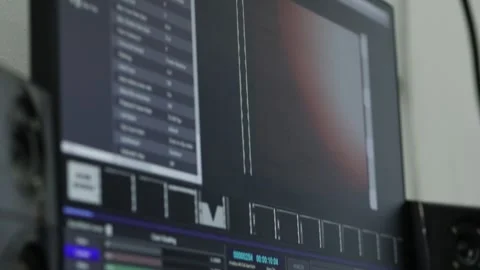 Some writing on the computer screen 1 Stock Footage 314965755