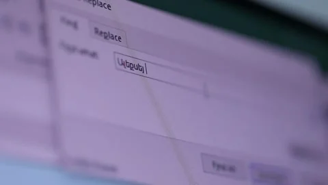 Some writing on the computer screen 20 Stock Footage 314965939