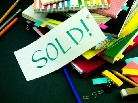 Somebody Left the Message on Your Working Desk; Sold Stock Photos