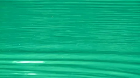 Somebody throw stone in the water Stock Footage 27734214