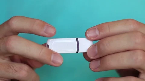 Somebody trifles flash card Stock Footage 70515825