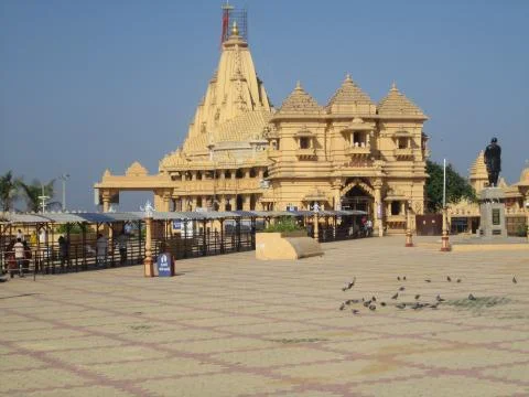 Somenath Temple Stock Photos