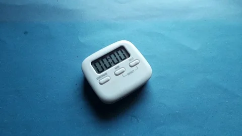 Someone put a small timer	 Stock Footage 285910916