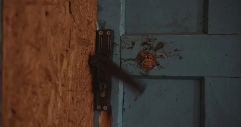 Someone is trying to open Stock-Footage 163427424
