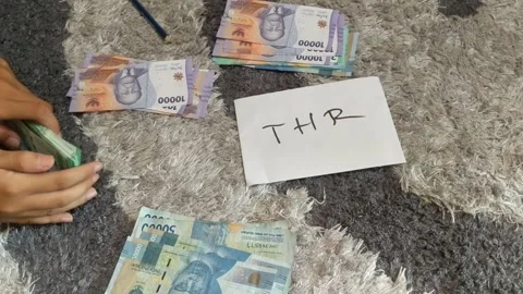 Someone who counts money Stock Footage 271146842