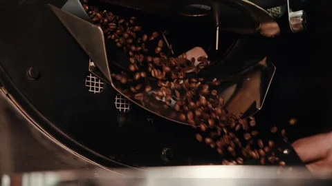 Someone's hand is operating a coffee making machine. Stock Footage 107992361