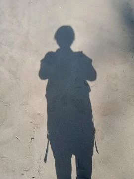 Someone's shadow Stock Photos