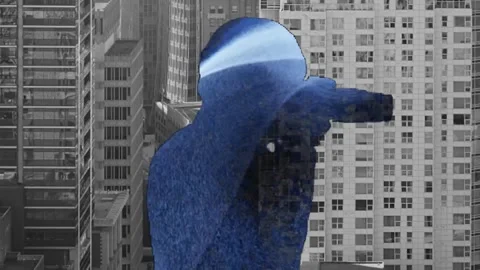 Someone's watching you - 16x9 Stock Footage 313809597