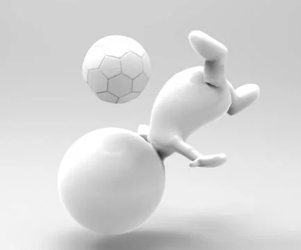 Somersault kick 스톡 일러스트